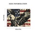 thumbnail image 3 of Orinice Eagle Flag Americo Makk Fine Art Aesthetic Poster Print Wall Painting for Classroom Kitchen Office Farmhouse Bathroom Room Decor Pictures Wall Art Painting Ready to Hang Canvas Living, 3 of 6