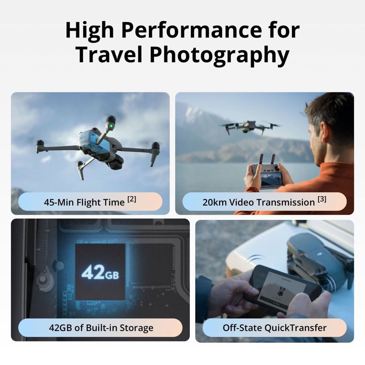 DJI Air 3S Drone with RC-N3 Remote Controller