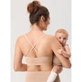 thumbnail image 3 of Sostén MOMANDA de Lactancia Deportivo Sin Aros Beige M, 3 of 5