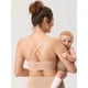 thumbnail image 3 of Sostén de Lactancia MOMANDA de Canalé Sin Aros Maternidad Beige Grande, 3 of 5