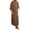Coffee, variant on eileial Big and Tall Men's Waffle-Knit Kimono Robe,Green XXL