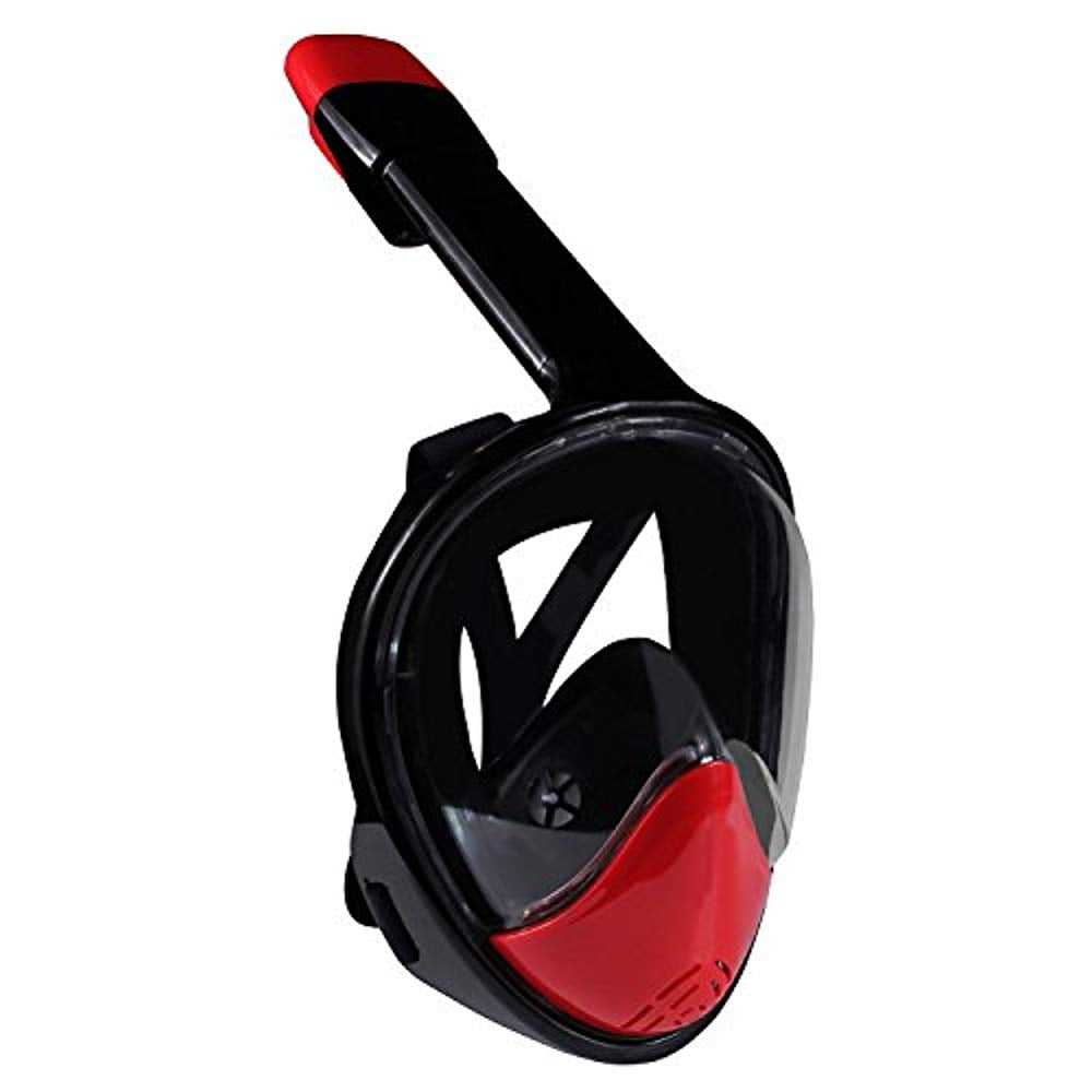 Ivation Snorkel Mask Full-Face Snorkel Mask 180° Visibility with Panoramic Viewing Area, Tubeless Design Prevents Water... by Ivation