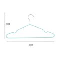 thumbnail image 4 of Cintre Antidérapant en Acier Inoxydable et Plastique Premium pour Adultes - Design Gain de Place, Lisse et Durable pour Organisation de Garde-Robe, Vert, 4 of 6