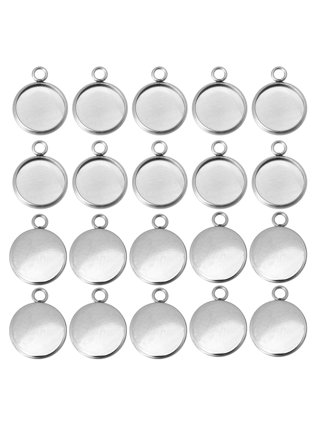 20pcs Pinch Bails for Pendants DIY Necklace Jewelry Making Findings 23mm