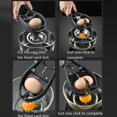 thumbnail image 4 of Egg Cracker, Egg Opener, Automatic Egg Cracking Tool, Eggshell Cutter, Egg Separator, Creative Kitchen Tools (Black), 4 of 4