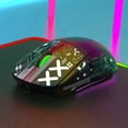 thumbnail image 1 of Ratón Inalámbrico, Mouse De Computadora RGB Con 2.4G Receptor Para PC Portátil, Mouse óptico De Tipo C Ergonómico Con Ajuste De DPI De 5 Niveles, 1 of 7