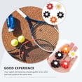 thumbnail image 4 of 5Pcs Cartoon Petal Shocking Absorber Tennis Racket Shocking Absorber for Sports, 4 of 9