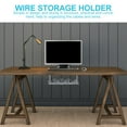 thumbnail image 3 of 2 Sets Under Desk Cord Racks Under Desk Cable Racks Cable Storage Racks, 3 of 9