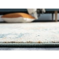 thumbnail image 4 of SAFAVIEH Madison Clyde Vintage Abstract Area Rug, Light Blue/Beige, 2'2" x 4', 4 of 7