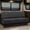 Black & Charcoal, variant on Qualitex Gravitas RV Sofa Bed - 66" Wide - Black Ultimate Leather