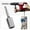 A, variant on T Bar Driver 3.9" Round Handle Heavy Duty Hammer Drill Rod Converter SDS Plus Ground Rod Driver SDS Plus Bits Time For Plus Hammer Ground Rod Driver Tool