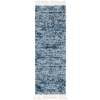 thumbnail image 2 of Rugs.com Athena Shag Collection Rug – 2' 2 x 6' Runner Blue Shag Rug Perfect For Hallways, Entryways, 2 of 9