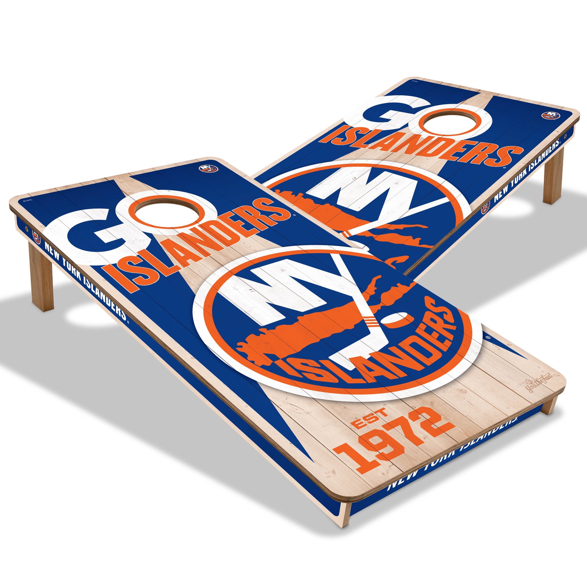 YouTheFan NHLNew York Islanders 2 x 4 Cornhole Game No Bags