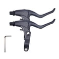 thumbnail image 3 of Ultra Light Brake Handle Levers V Brake/Disc Brake Handle Brake Aluminum Alloy Mountain Hydraulic Bicycle Disc Brake Set, 3 of 8