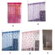 thumbnail image 2 of Naiovety Cortinas florales de hilo de poliéster e hilo plateado que añaden calidez y elegancia a la habitación. Decoración del hogar rosa, 2 of 6