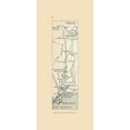 thumbnail image 2 of De Fer 8x14 White Modern Wood Framed Museum Art Print Titled - Railroad Switzerland - De Fer 1917, 2 of 4