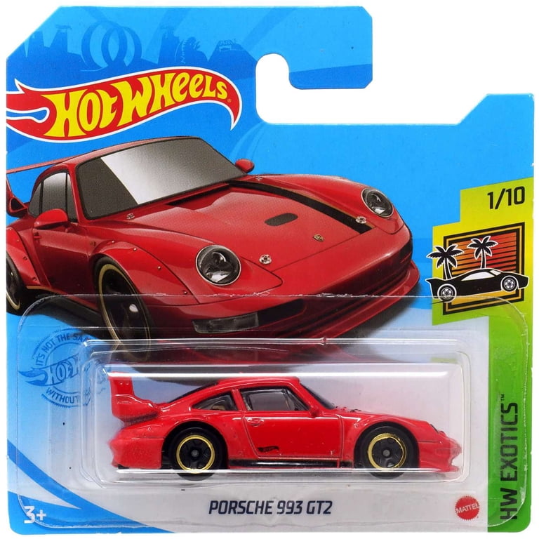 Hot Wheels HW Exotics Porsche 993 GT2 Diecast Car (Short Card
