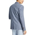 thumbnail image 2 of Lauren Ralph Lauren Mens Classic-Fit Mini Check Sport Coat 38 Short Grey/Blue, 2 of 4