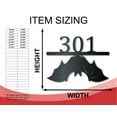 thumbnail image 2 of Custom Metal Hanging Bat Wall Art 30, 2 of 3