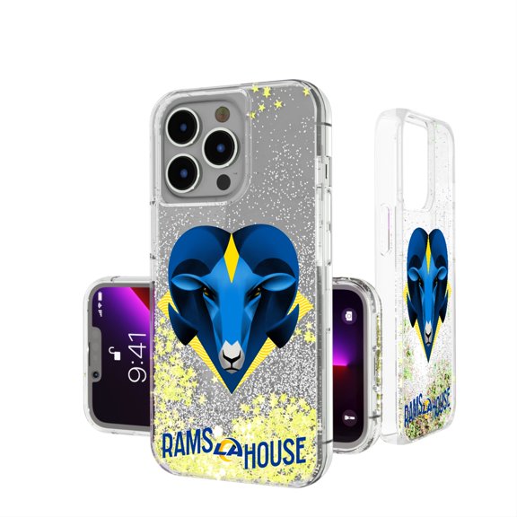 Keyscaper Los Angeles Rams iPhone Glitter Case