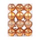thumbnail image 1 of Adornos navideños Sulihua negros y dorados, 24 piezas, adornos colgantes para árbol de Navidad, suministros para fiestas, bolas de plástico colgantes para árbol, 4 cm/1,57 pulgadas, 1 of 2