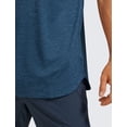 thumbnail image 4 of Camiseta CRZ YOGA ligera de manga corta para hombre azul XL, 4 of 6
