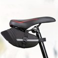 thumbnail image 5 of QJUHUNG 1pc Premium Bike Saddle Storage Bag - Waterproof  Durable  Easy-Install Cycling Accessory for Mountain Road MTB Bicycle - Convenient Bike Seat Organizer with Reflective Strip for, 5 of 5