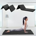 thumbnail image 6 of YRLLENSDAN Gymnastics Mats, Cartwheel Mat Wrestling Mat Yoga Mat Thick 2 Inch Folding Exercise Mat Tumbling Mats for Gymnastics for Home, Black, 6 of 7
