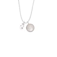 thumbnail image 2 of Delight Jewelry White Easter Egg with Clear Crystal Dots To the World You are a Mother Locket Necklace, 2 of 4