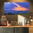 thumbnail image 1 of Sunny Spring Evening Panorama - Oversized Landscape Wall Art Print, 1 of 3