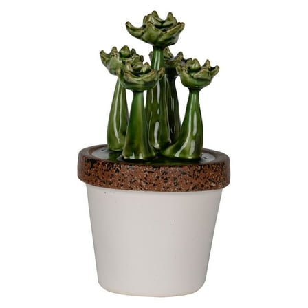 A and B Home 8.5 in. Ceramic Plant Sculpture