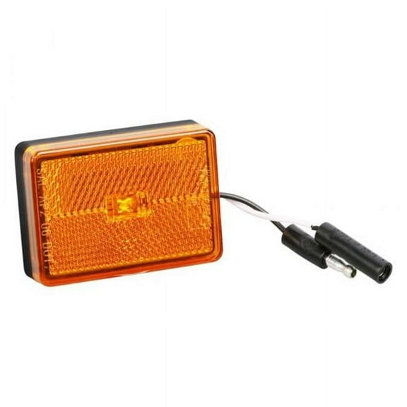 Wesbar 47222012 LED Waterproof Clearance Side Marker Light, Amber