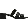thumbnail image 2 of Women's Camper Katie Heeled Strappy Slide Black Calfskin/Nubuck 40 M, 2 of 4
