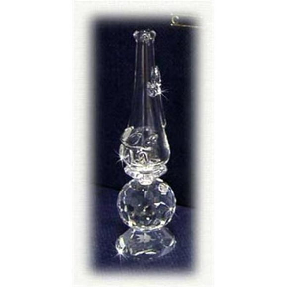 148-14 0.59 L x 2.16 H in. Crystal Oil Lamp Egyptian Figurines