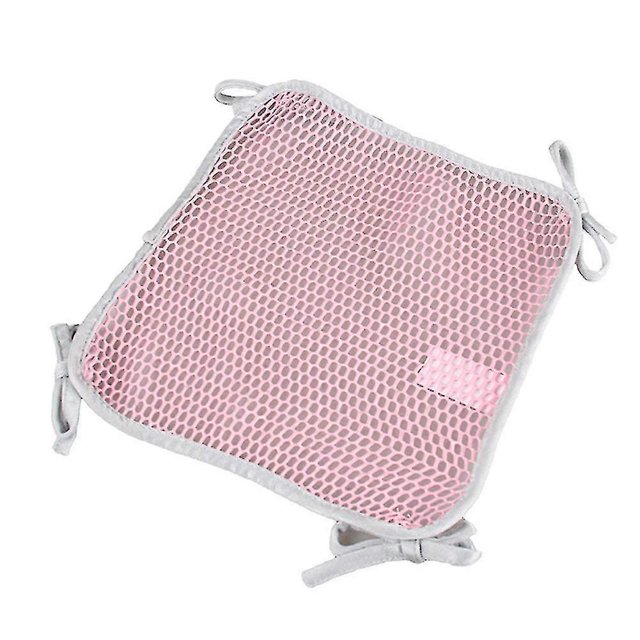 Hamaca para hámster Farfi de doble capa para mascotas pequeñas, nido colgante, cama columpio, casa para dormir, L, una sola plataforma, rosa