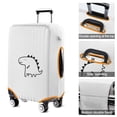 thumbnail image 5 of Stretch Luggage Cover M(22-24in)– Elastic Travel Suitcase Protector with Handle Openings & Bottom Closure, Washable Polyester Spandex Cover for 18"-32" Suitcases, S/M/L/XL Size, 5 of 6