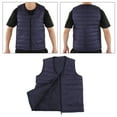 thumbnail image 4 of Electric Heated Vest Smart Electric Heating Vest Heated Clothing Heated Vest V Neck Smart Constant Temperature Breathable Warm Heating Vest For Winter Royalblue 2XL ANGGREK Otros, 4 of 8