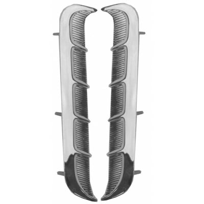 GMK302061564P Quarter Panel Trim Ornaments for 1964-1965 Ford Mustang