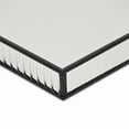 thumbnail image 6 of Veldra Black Square Fluted Glass Tray, 6 of 7