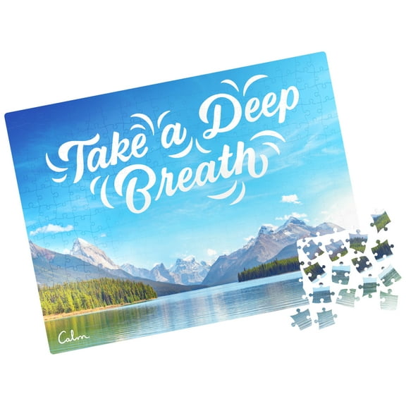 300-Piece Calm Jigsaw Puzzle and Storage Bag, Jasper Lake