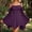 Dark Purple, variant on Womens Renaissance Fairy Dress A Line Boho Off Shoulder Corset Dress with Pockets L