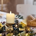 thumbnail image 2 of KUKIDSVO Flameless LED Battery Operated Ivory Pillar Candle, Flickering Realistic Moving Flame, 1.97x1.97in Luminous Real Wax Indoor Home Decor(C), 2 of 7