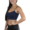 thumbnail image 3 of ToBeInStyle Women's Spaghetti Cami Top Basic Bralette w/o Padding or Underwire, 3 of 3