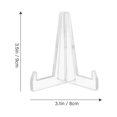 thumbnail image 5 of FRCOLOR easel stand Transparent Acrylic Easel Stand for Office Use Multi Functional Display Rack 3Pcs,3.54"X3.15"X3.15", 5 of 5