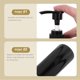 thumbnail image 5 of 3pcs Lotion Soap Pump Dispenser Bottle Refillable Liquid Hand Pump Dish Soap Bottle, 5 of 5