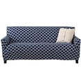 thumbnail image 2 of Great Bay Home Stretch Twill Sofa Slipcover (Sofa, Navy), 2 of 5