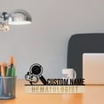 thumbnail image 3 of Handmadetneonsign Hematologist Metal Nameplate, Hematologist Doctor Desk Nameplate, Desk Name Plate Decor 47325, 3 of 5