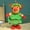 A, variant on TIELUTT LED Musical Christmas Tree Penguin Stuffed Animal What You Say Light Up Soft Toy Singing Dancing Talking Dolls for Girls for Smart Kids Small Cacti Kids Chicken Sunny the Cactus Listens and R