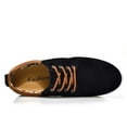 thumbnail image 3 of Men's Invisible Height Increasing Elevator Shoes Adult Leather Lace Up Casual Shoes Dress Shoes(2.09 Inches Taller Insole), 3 of 5