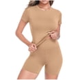 thumbnail image 2 of Yievot Two Piece Workout Sets for Women Summer Outfits Seamless Yoga Gym Set 2 Piece Short Matching Set, 2 of 5